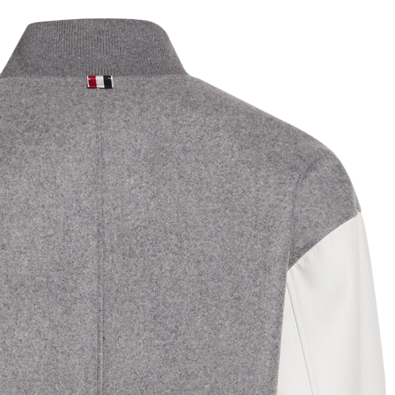 MR.TOM Leather sleeves coat