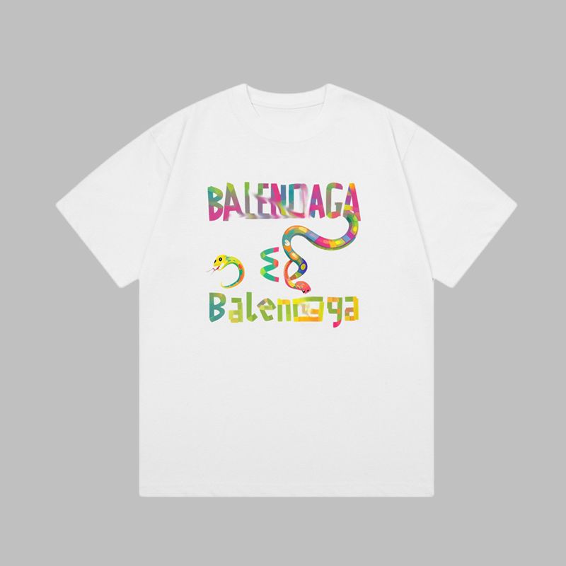 Balenciga  Cotton T-Shirt#4