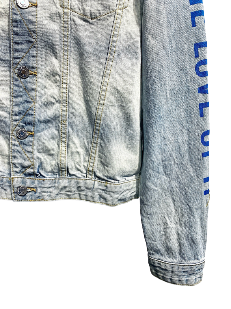 SOLA-DSQ2 2024ss Man Prints Denim Jacket