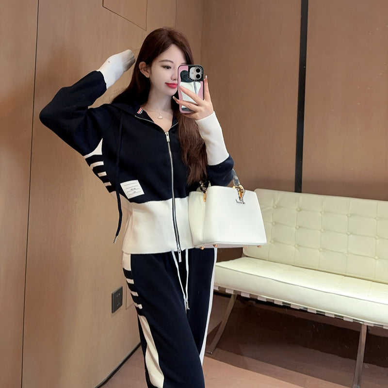 Thom Browne Women's Hoodie and Pants Set