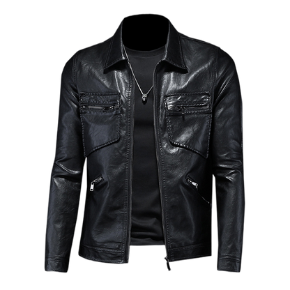 SOLA-DSQ2 New Man Leather jacket