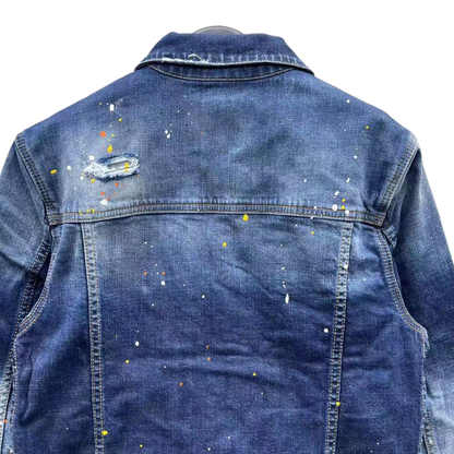 DSQ2 2024ss Man Hole Denim Jacket