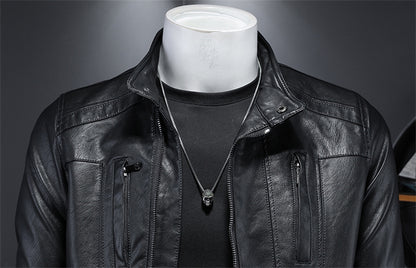 SOLA-DSQ2 New Genuine Leather Motorcycle Jackets