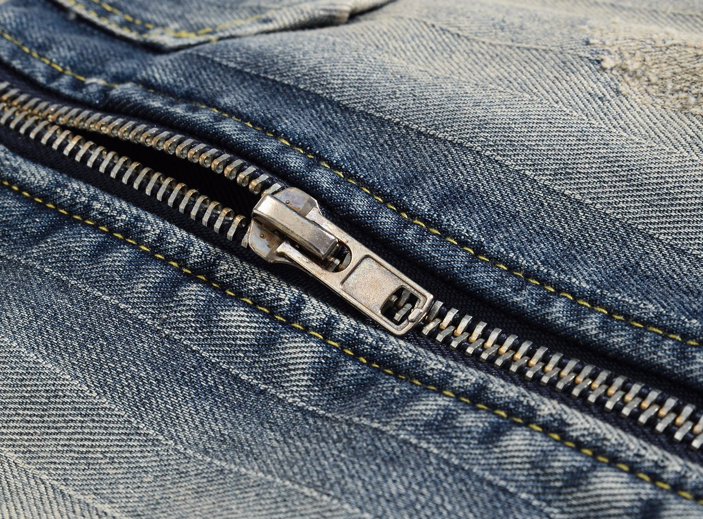 SOLA-DSQ2 24ss zipper Denim vest