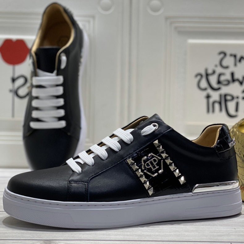 PP Men lettering sneakers#68