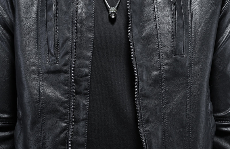SOLA-DSQ2 New Genuine Leather Motorcycle Jackets