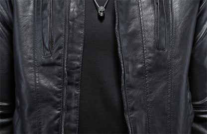 SOLA-DSQ2 New Genuine Leather Motorcycle Jackets