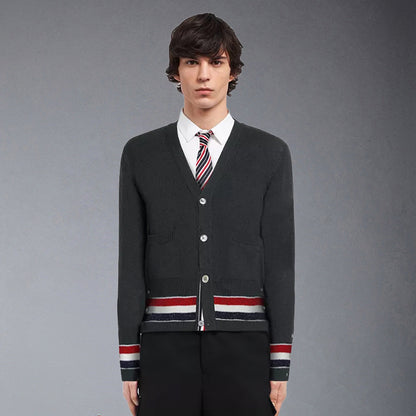 MR.TOM 4-Bar Thick knitted jacket