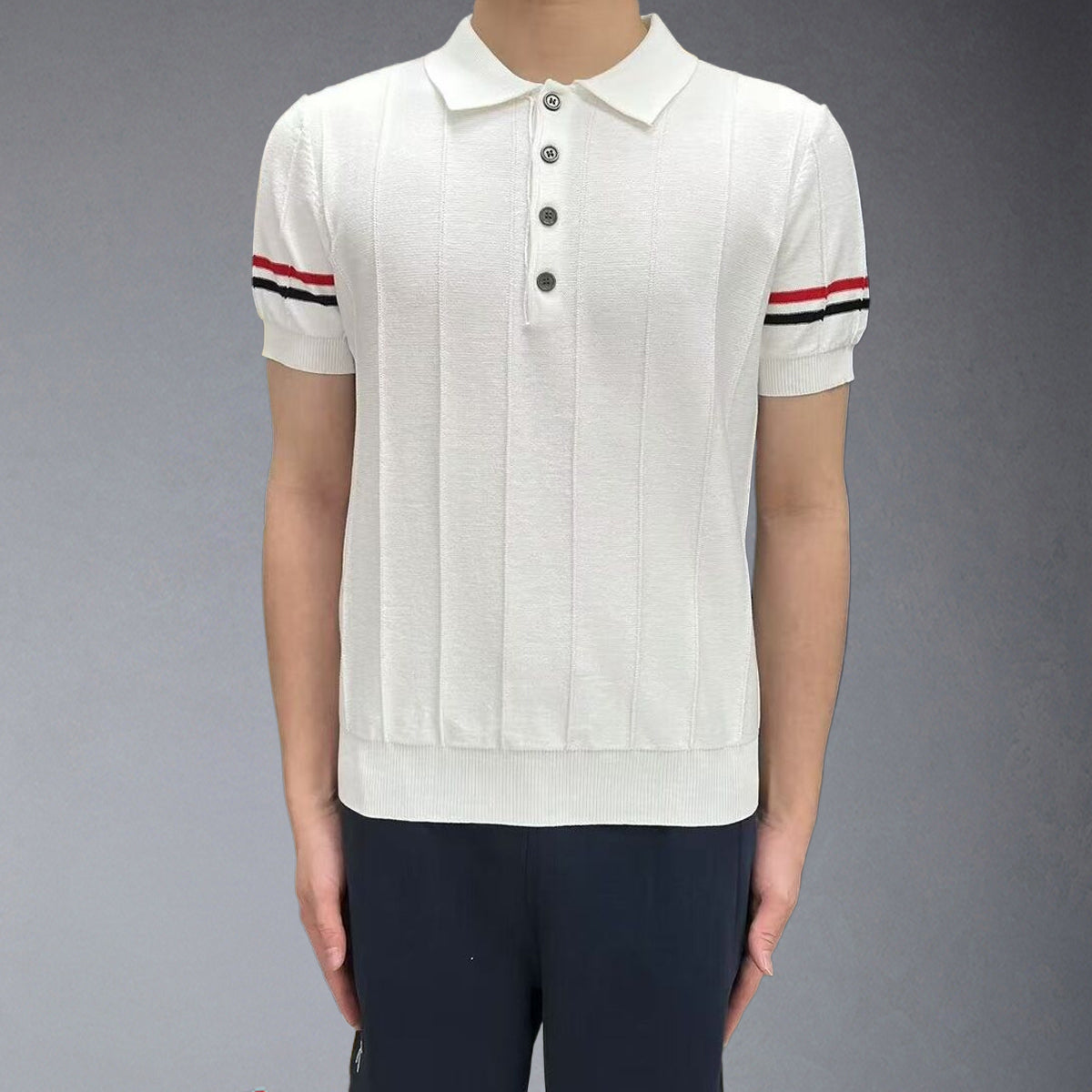 MR.TOM 2025ss Wool POLO T-shirt