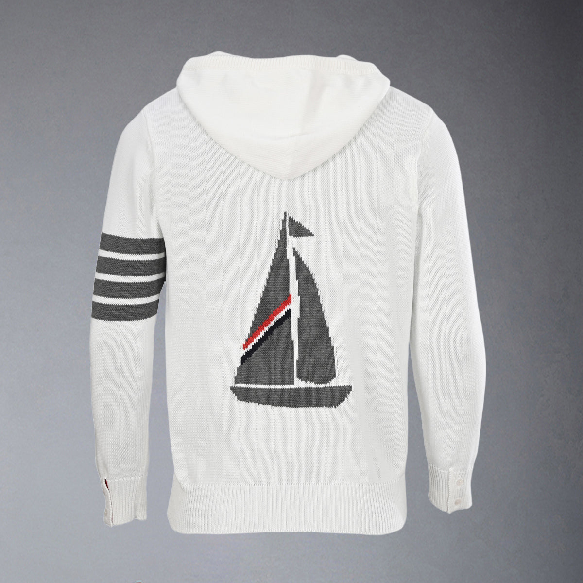 MR.TOM 2026ss Sailboat Hoodie