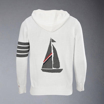 MR.TOM 2026ss Sailboat Hoodie