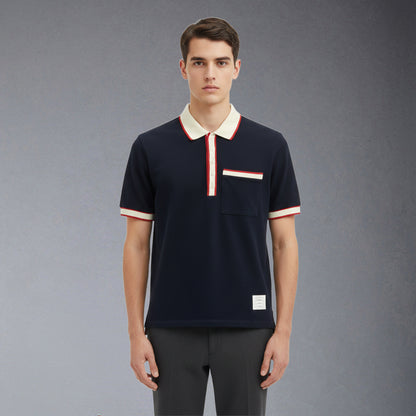 MR.TOM 4-Bar Basic POLO Shirt