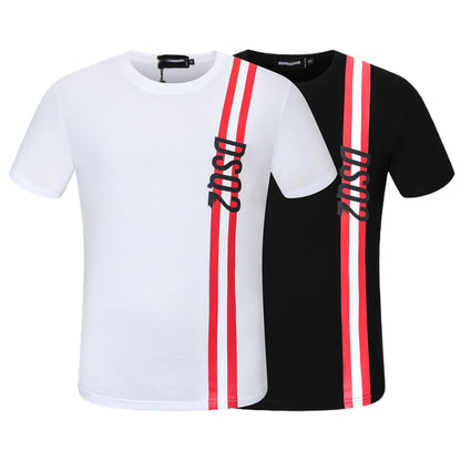 New-D2 Print 2024ss Cotton T-shirt