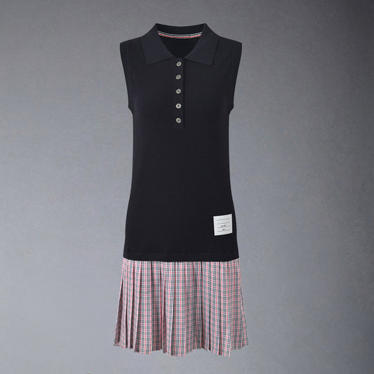 MR.TOM 2026SS Colorblock Dress