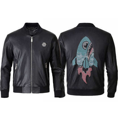 PIEIN -2025ss Man Cowhide Jacket