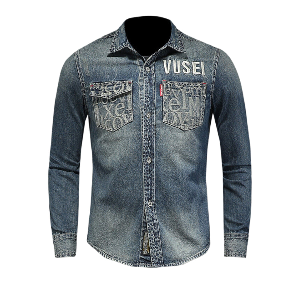 SOLA-DSQ2 2024ss Blue Denim Jacket