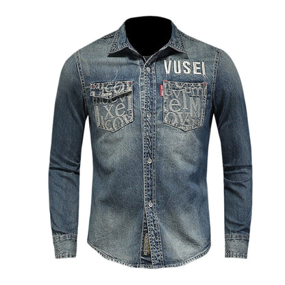 SOLA-DSQ2 2024ss Blue Denim Jacket