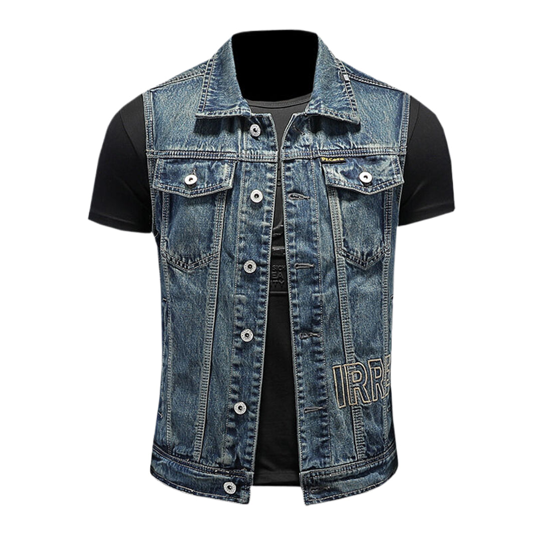 SOLA-DSQ2 24ss cowboy Denim vest