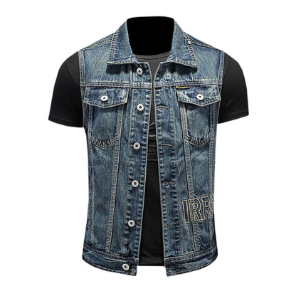 SOLA-DSQ2 24ss cowboy Denim vest