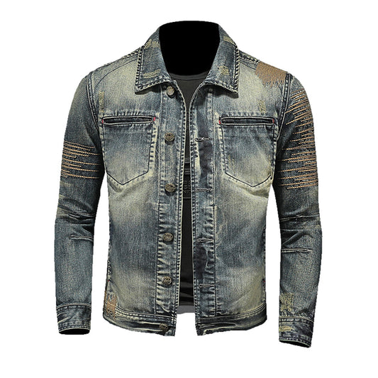 SOLA-DSQ2 2024ss Blue Denim Jacket