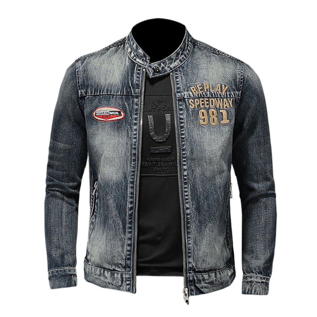 SOLA-DSQ2 2024ss Blue Denim Jacket