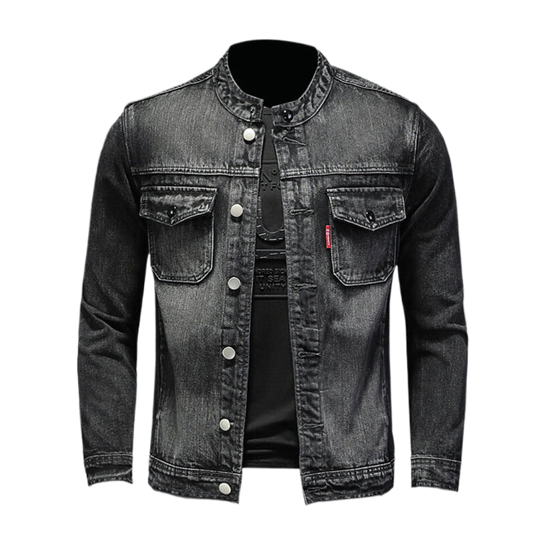 SOLA-DSQ2 2024ss Black Denim Jacket