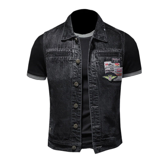 SOLA-DSQ2 24ss cowboy Denim vest