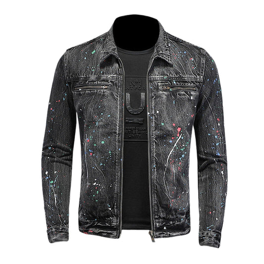 SOLA-DSQ2 Black Denim Jacket