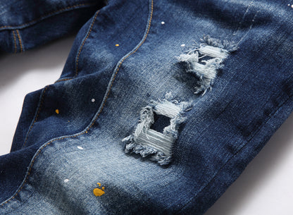 SOLA-DSQ2 New Man Hole Jeans