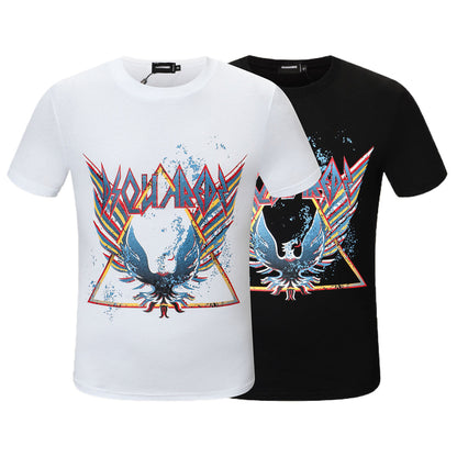 New-D2 Print 2024ss Cotton T-shirt