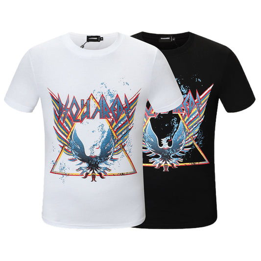 New-D2 Print 2024ss Cotton T-shirt