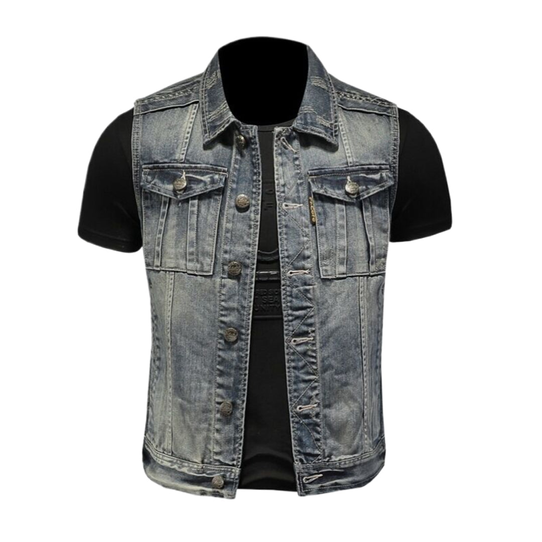 SOLA-DSQ2 2024ss Denim vest