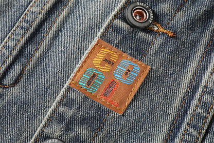 SOLA-DSQ2 New Ietter Man Denim Jacket