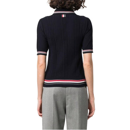 MR.TOM  Women Ribbon POLO shirt