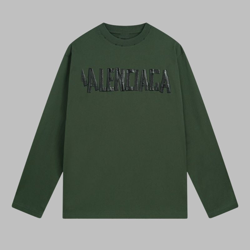 Balenciaga cotton long-sleeved T-shirt#3