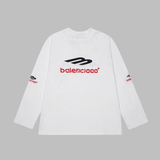 Balenciaga cotton long-sleeved T-shirt#2