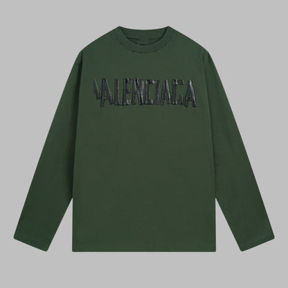 Balenciaga cotton long-sleeved T-shirt#3