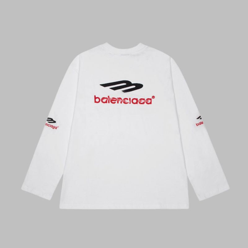 Balenciaga cotton long-sleeved T-shirt#2