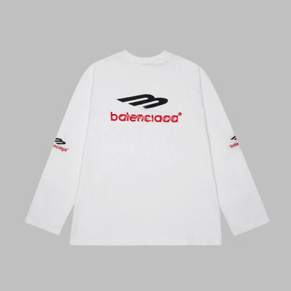 Balenciaga cotton long-sleeved T-shirt#2
