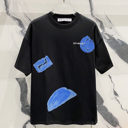 OFF-Whlte Arrow Logo Cotton T-shirt#32