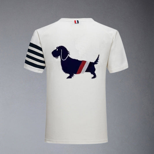 MR.TOM Puppy embroidery T-shirt