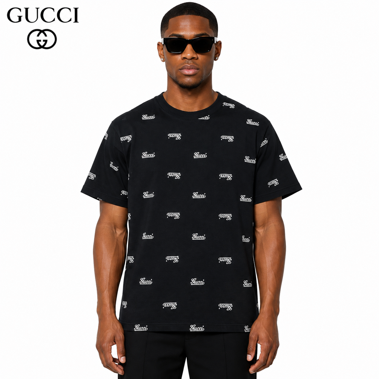 Gucci Signature 9D21 T-Shirt