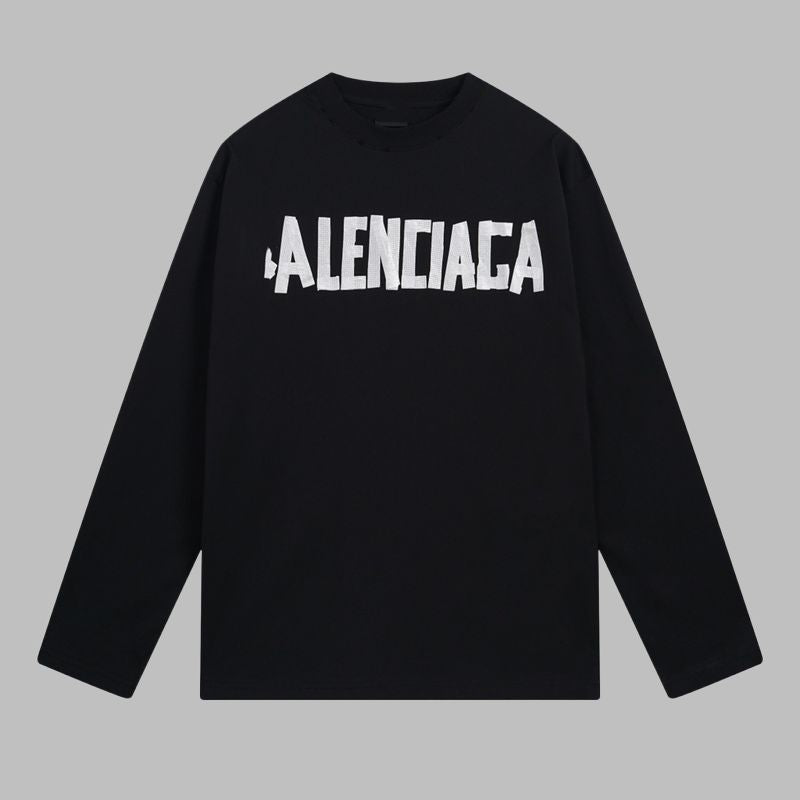 Balenciaga cotton long-sleeved T-shirt#3