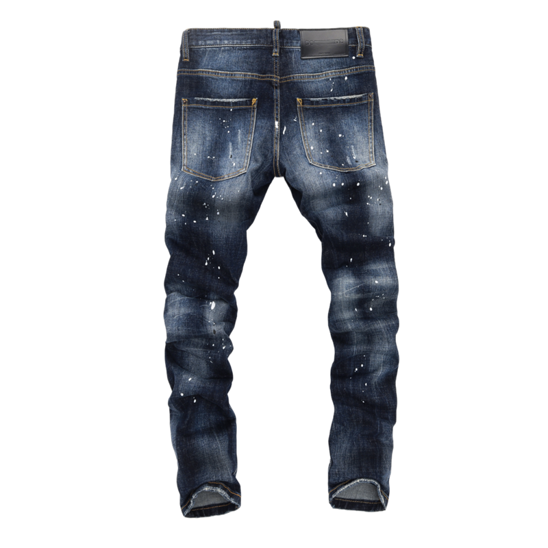 SOLA-DSQ2 New Man Casual trousers Hole Jeans