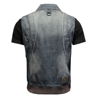 SOLA-DSQ2 24ss cowboy Denim vest