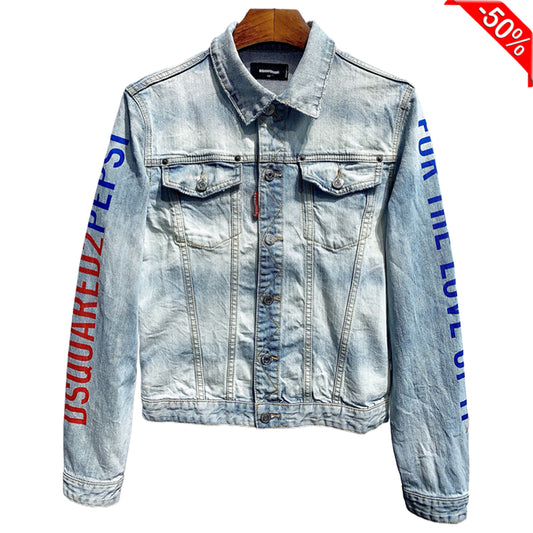 SOLA-DSQ2 2024ss Viro Presas Denim-Jakon