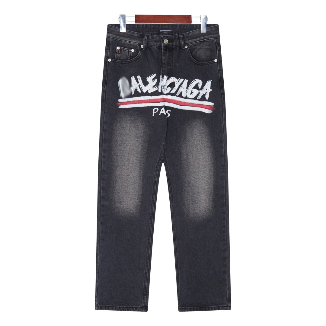 2025SS New Black Jeans