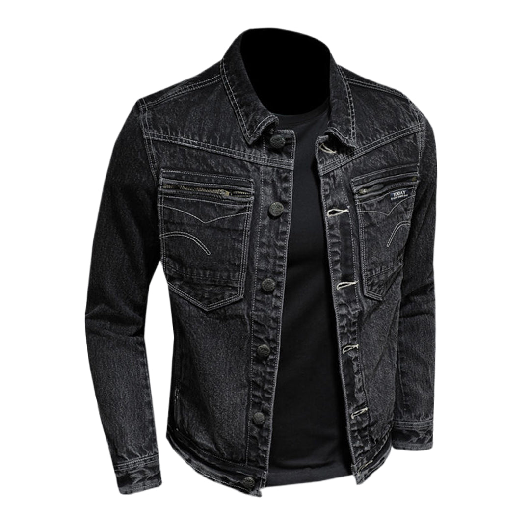 SOLA-DSQ2 Men's Loose Denim Jacket