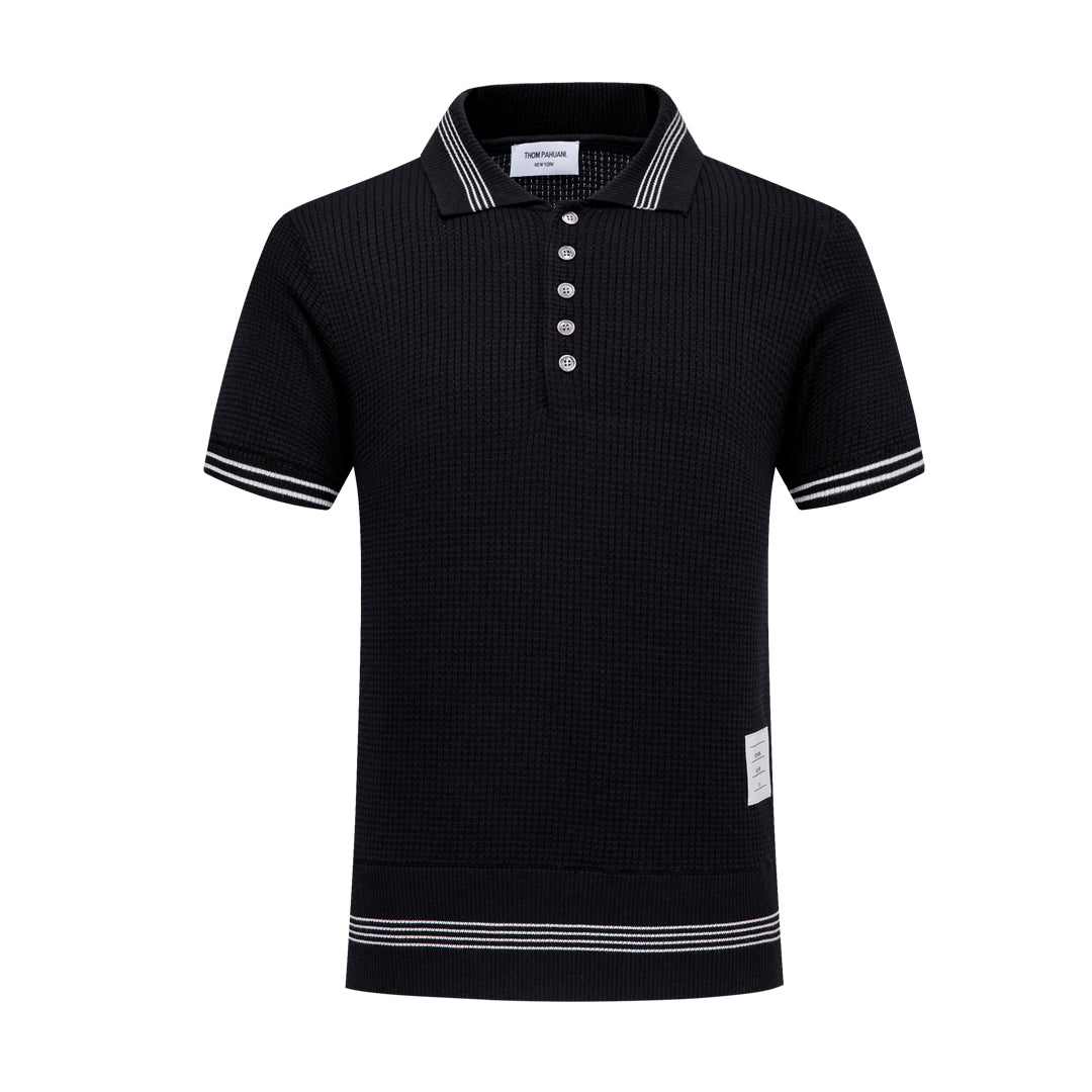 MR.TOM Waffle fabric POLO Shirt