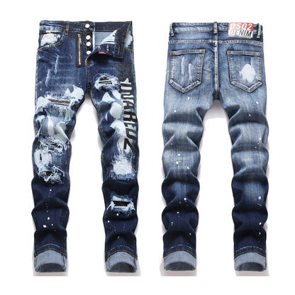 SOLA-DSQ2 New Man Hole Jeans